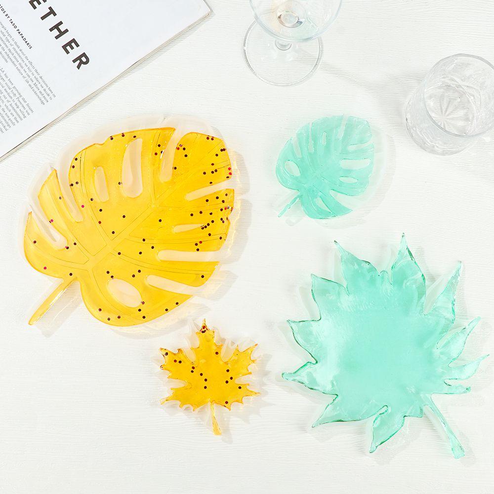 Giá Đỡ Cốc Hình Lá Phong Trang Trí Nhà Cửa|Đế Lót Ly Thủ Công DIY Chất Lượng Cao