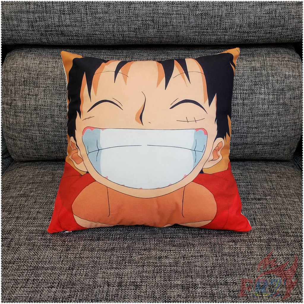 ▶ One Piece - Luffy / Chopper Cushion Cover ◀ 1Pc Cartoon Anime Pillow Cover Cushion Case Pillow Case Home Decor