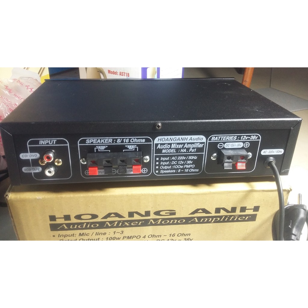 Ampli Mini Oriole HA PA1 | Dòng Ampli mini hát karaoke - AmlpiMiniOrioleHAPA1