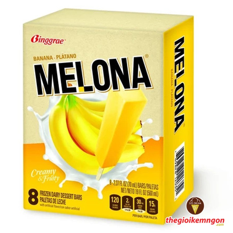 Kem chuối Melona Binggrae (80ml)