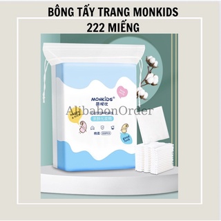 TÚI 222 MIẾNG BÔNG TẨY TRANG MONKIDS