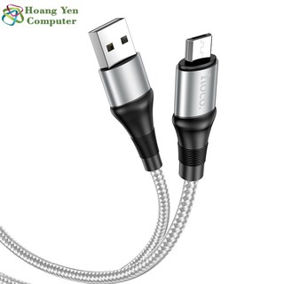 [MẪU MỚI] Cáp Sạc MICRO USB Hoco X50 Dây Dù Chông Đứt cho ANDROID dài 1M - BH 3 tháng 1 đổi 1 (MÀU SẮC NGẪU NHIÊN)