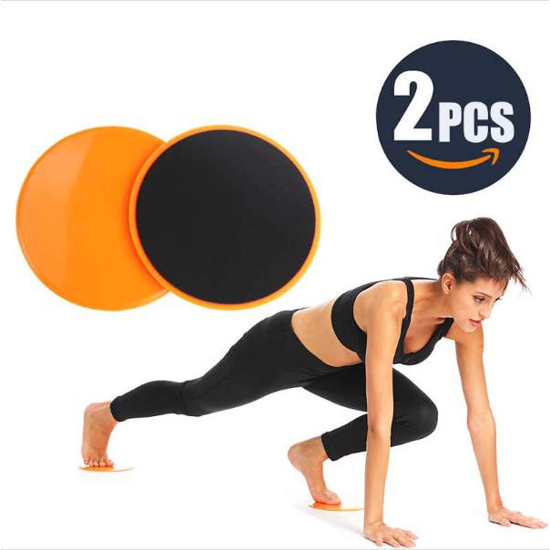 [Mã MASK2630K giảm 15% tối đa 30K đơn từ 99K] Set 2 Đĩa Trượt Hỗ Trợ Tập Yoga Chính Hãng