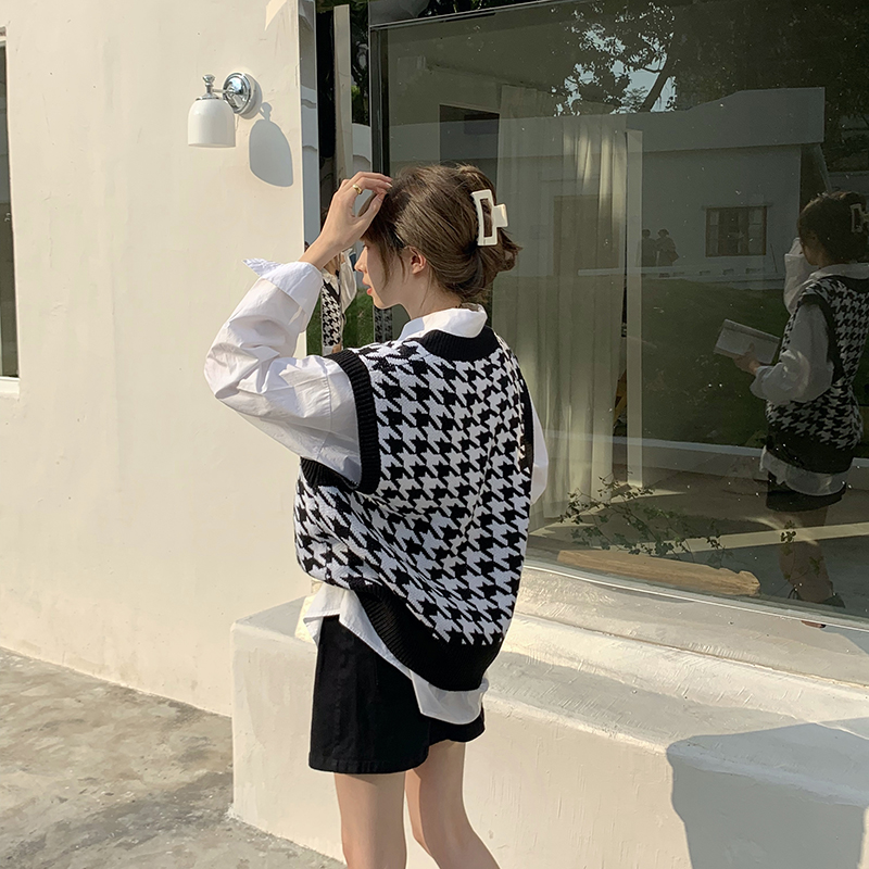 Áo sweater Không Tay Dáng Rộng Thời Trang Cho Nữ