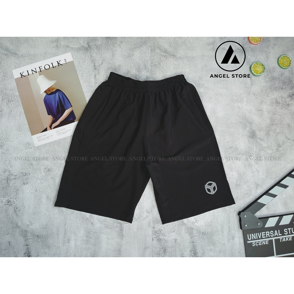 Quần đùi nam ANGEL STORE, quần short nam vải gió cao cấp co giãn thể thao vận động thoải mái