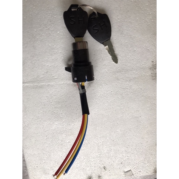 Ổ khoá xe đạp điện 2 chìa khoá