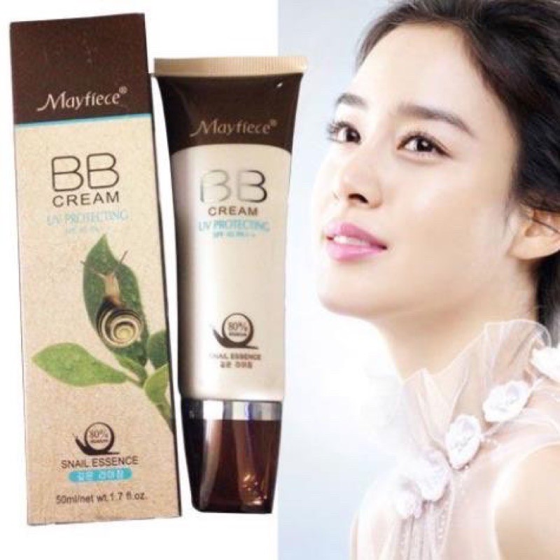 Kem nền BB Mayfiece ốc sên SPF 45 | BigBuy360 - bigbuy360.vn