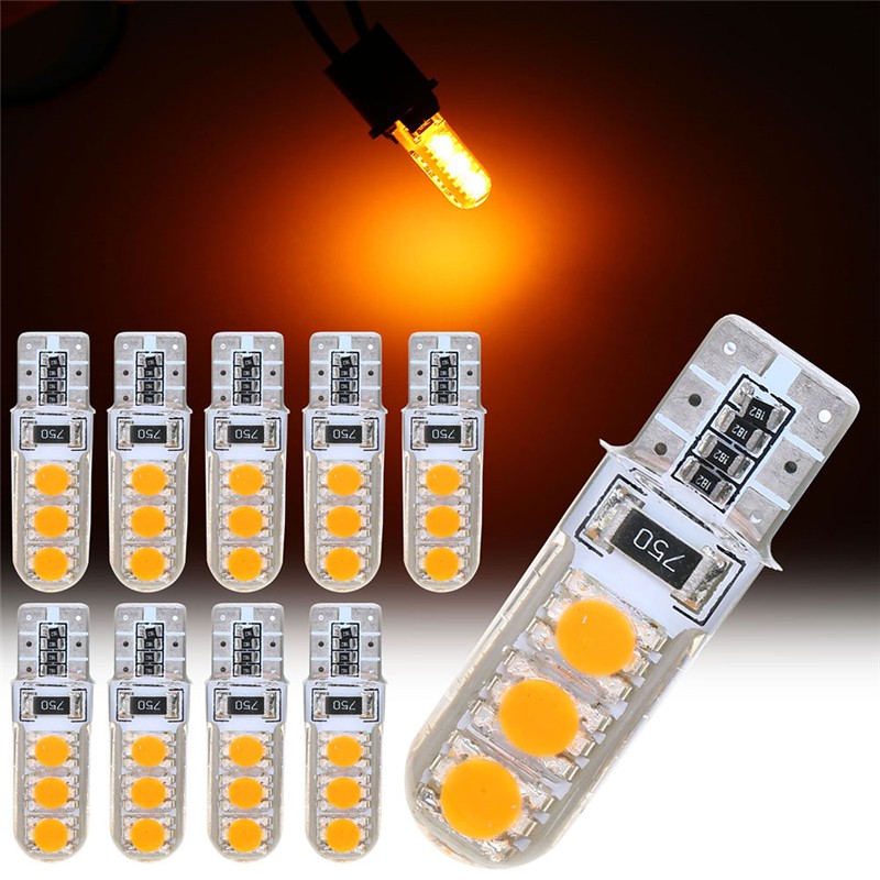 Đèn LED T10 5050 DC12V ánh sáng trắng cao cấp cho xe ô tô