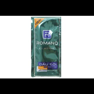 Dầu Gội Nước Hoa Romano Classic 5G Gói