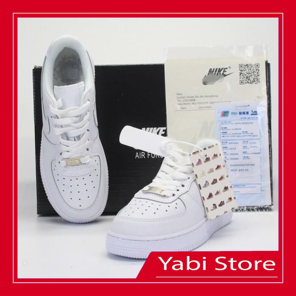 🔥FREE SHIP-HÀNG QUẢNG CHÂU 🔥Giày thể thao sneaker AF1 trắng full box 1.1 - Yabi Store