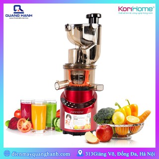 Máy ép chậm Korihome JEK-844 200W (Đỏ) - Hàng chính hãng
