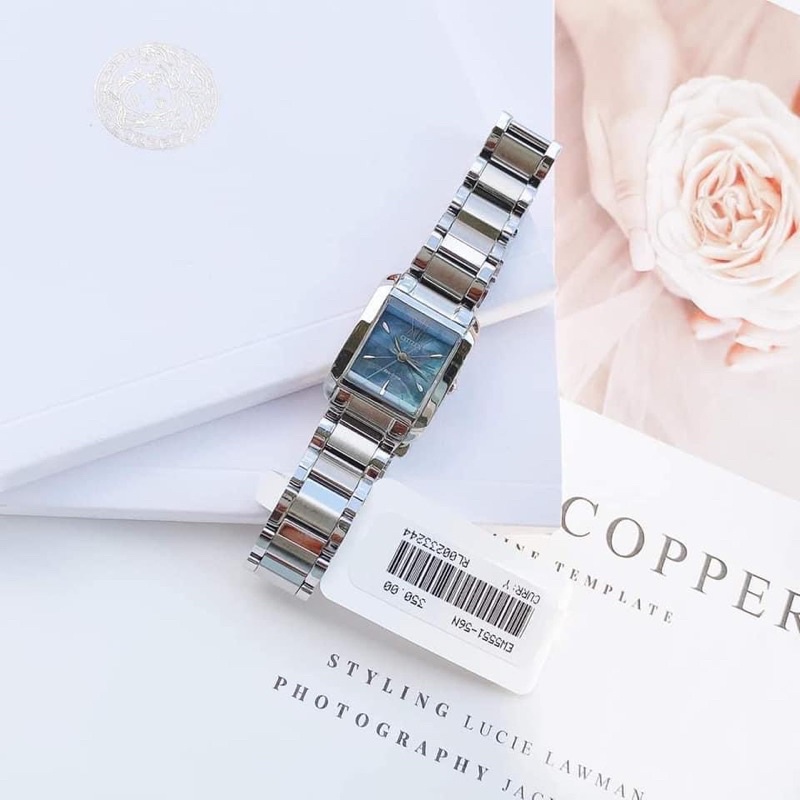 ĐỒNG HỒ NỮ CHÍNH HÃNG CITIZEN EW5551-56N Ladies Eco-Drive Sapphire Class