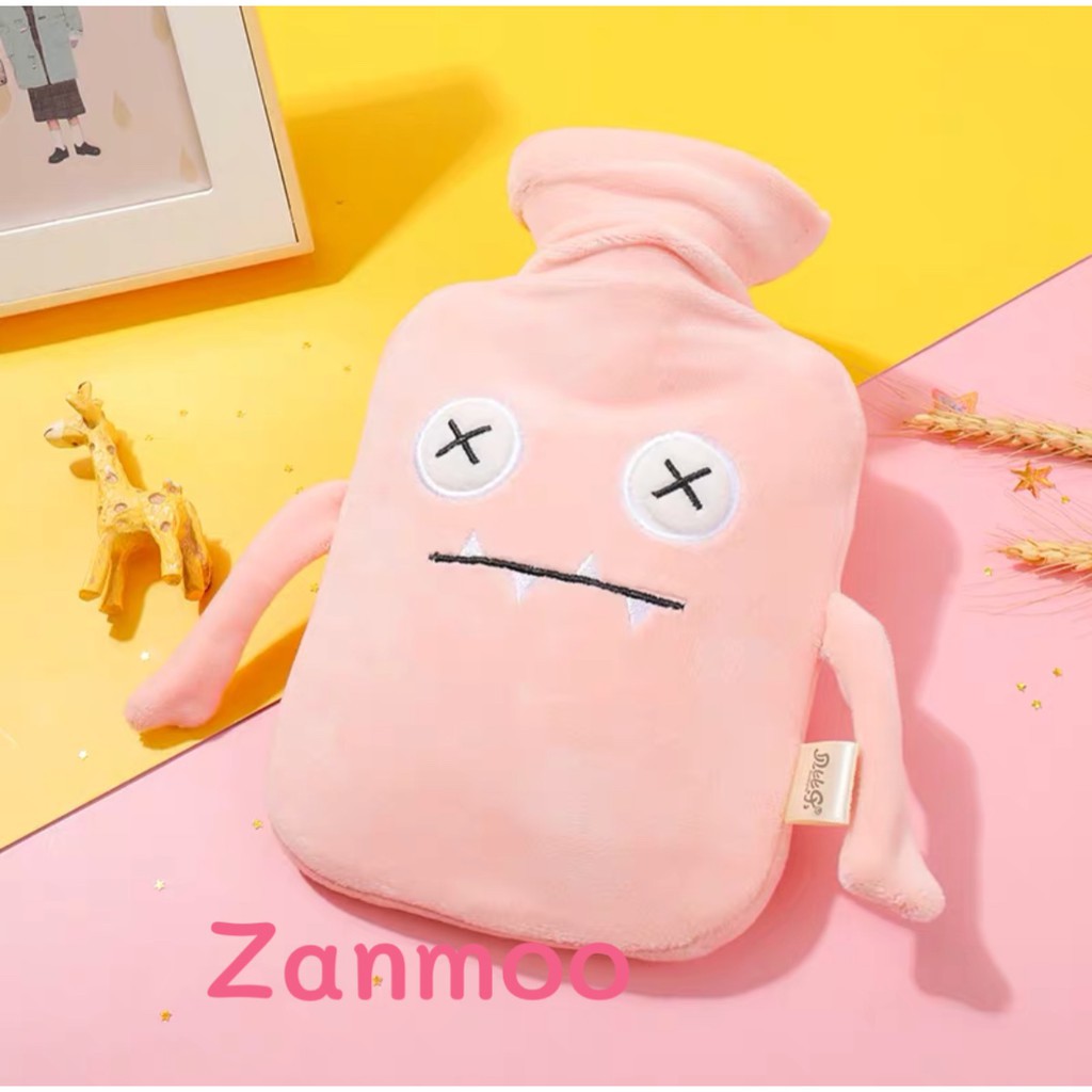 Zanmoo Hà Nội - [ Mẫu mới nhất shoppe 2020- Tặng Gương mini] Túi Chườm Bụng Nóng, Lạnh 500ML, túi chườm đau bụng Milion