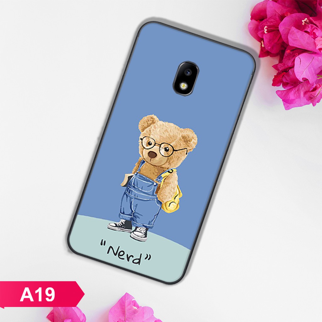 [HOT] ỐP LƯNG SAMSUNG J3 PRO/J5 PRO/J7 PRO/J7 PLUS HÌNH GẤU BỰ SIÊU ĐÁNG YÊU