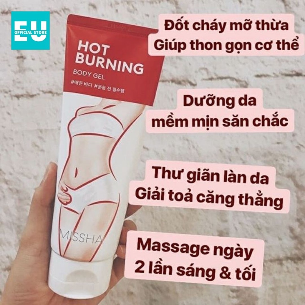 KEM TAN MỠ BỤNG ĐÙI MISSHA HOT BURNING