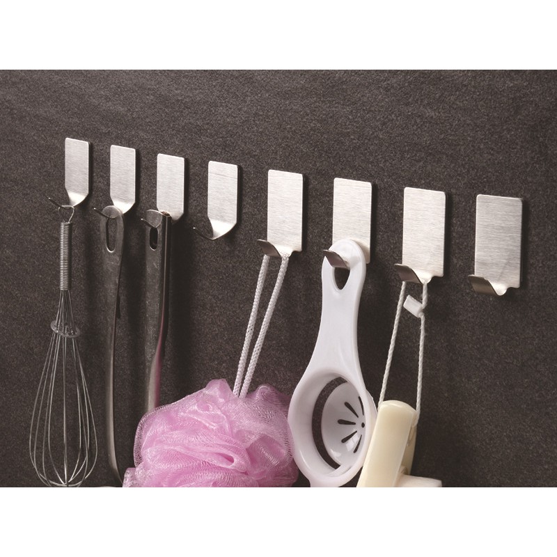 Móc Inox - Taky - Treo Quần Áo, Dán Tường, Treo Đồ Đa Năng, Treo Đồ Dùng Cá Nhân, Siêu Tiện Lợi 2002 | BigBuy360 - bigbuy360.vn