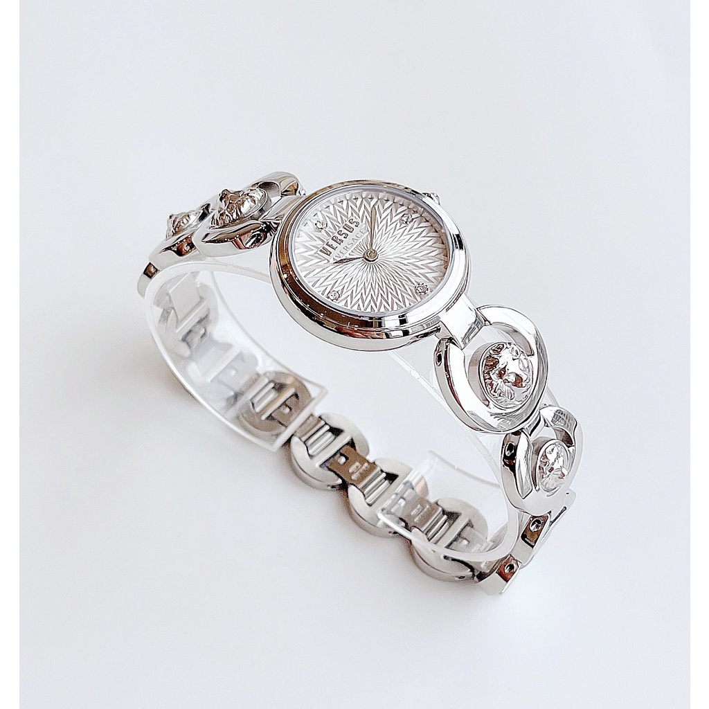 Đồng hồ nữ dây thép Versus By Versace Peking Road Petite Silver