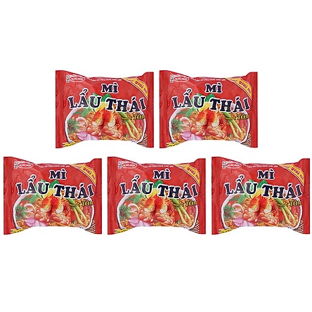 Mì Lẩu Thái Tôm 80g | BigBuy360 - bigbuy360.vn