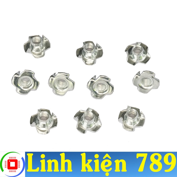 Ốc tán chấu bắt loa gỗ đai ốc bắt loa M5 ( 10 con ) - Linh Kiện 789