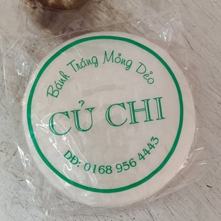 Bánh tráng mỏng dẻo củ chi