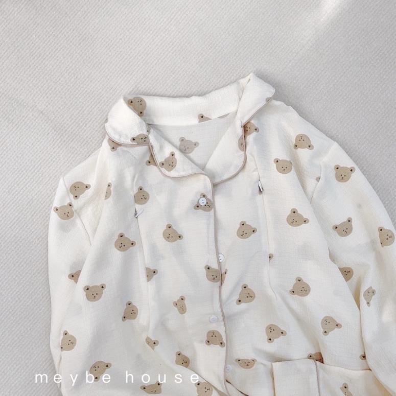 BỘ BẦU  PIJAMA MẶC BẦU VÀ SAU SINH XỐP MỀM CÓ KHOÁ TI TIỆN LỢI CHO MẸ