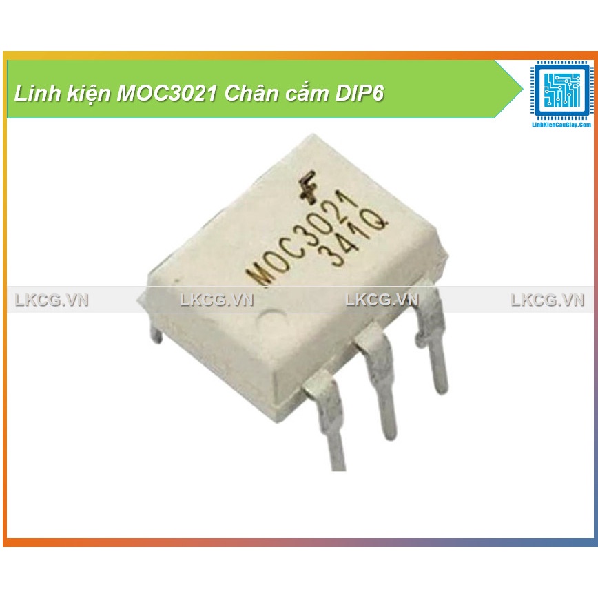 Linh kiện MOC3021 Chân cắm DIP6
