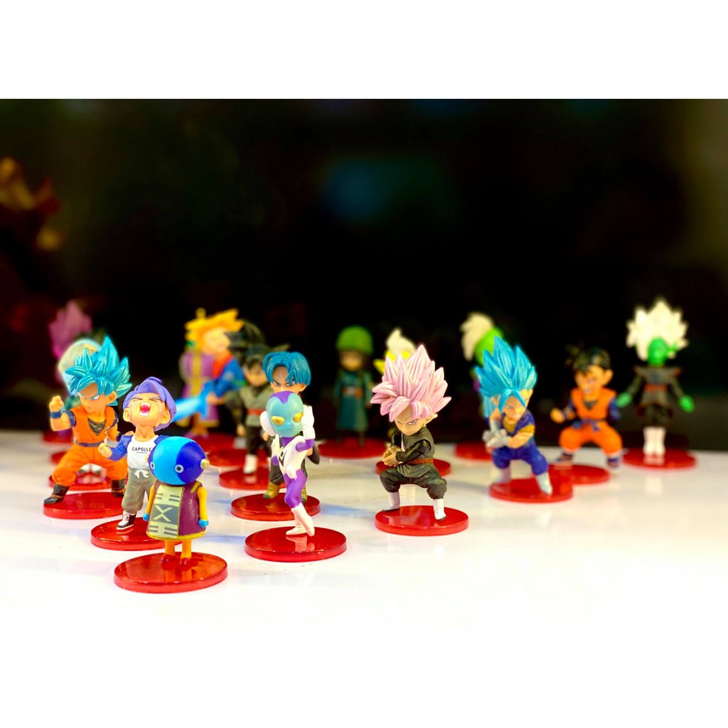 Bộ mô hình – Set figure Dragoball nhân vật WCF