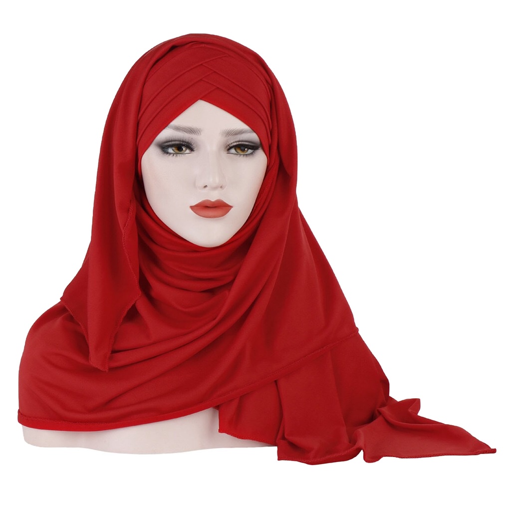 Khăn choàng Hijab không gây dị ứng trọng lượng nhẹ cho nữ