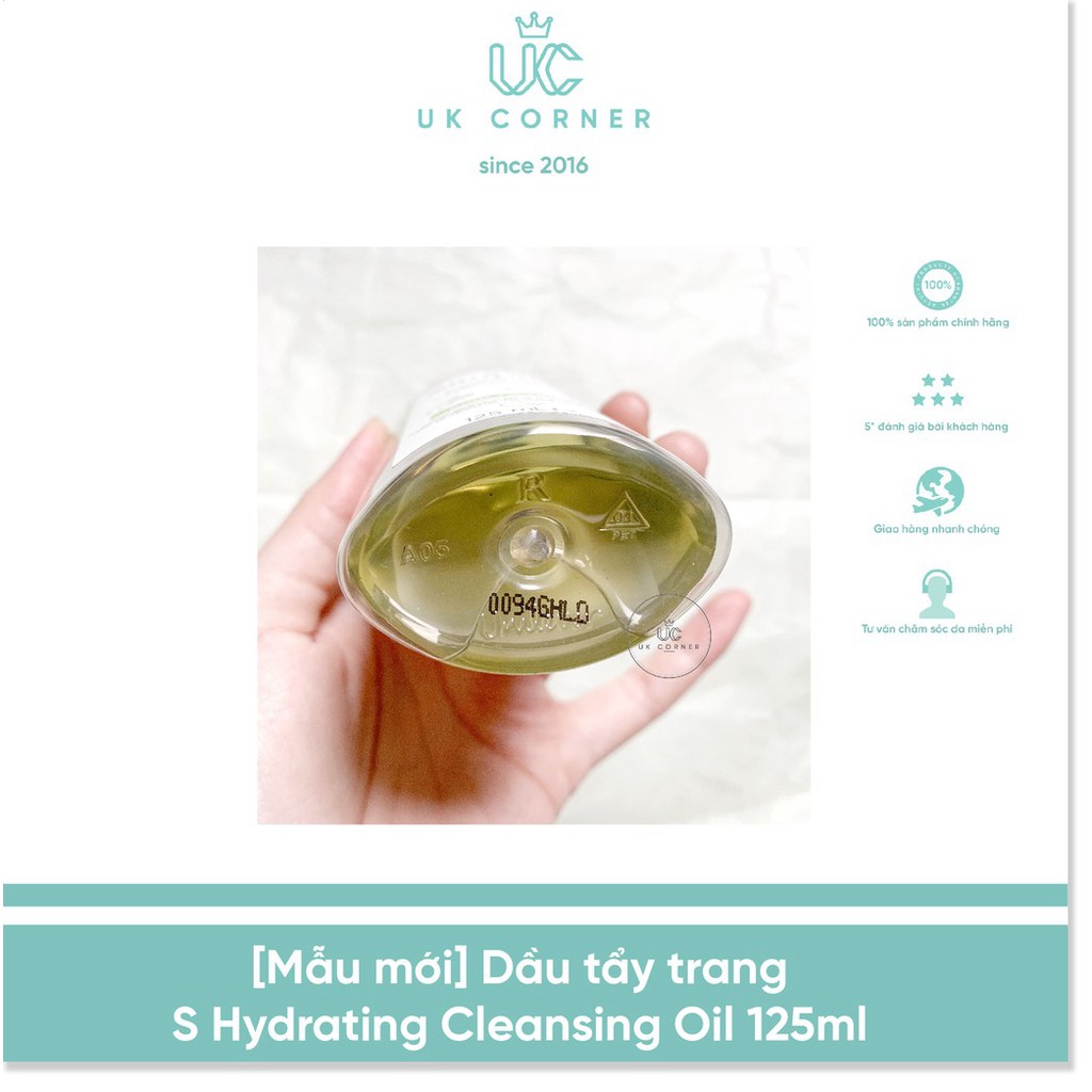 [Mã giảm giá] Dầu tẩy trang Simple Kind To Skin Hydrating Cleansing Oil 125ml