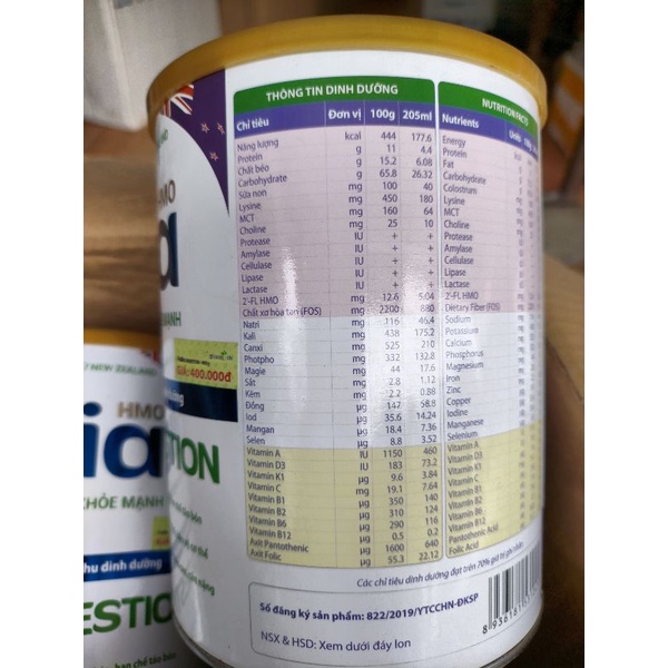 SỮA POLLIA 900G 6-36