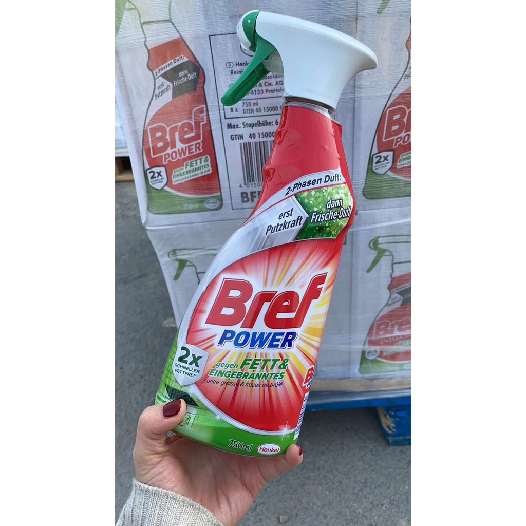 XỊT ĐA NĂNG BREF 750ML ĐỨC