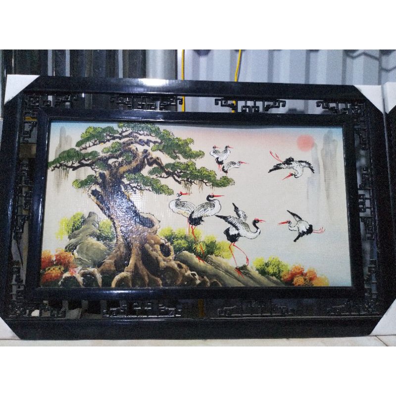 tranh TÙNG HẠC TRƯỜNG XUÂN