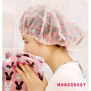 (Hàng Mới Về) Mũ Trùm Đầu Khi Tắm Chống Thấm Nước Với 6 Màu Lựa Chọn