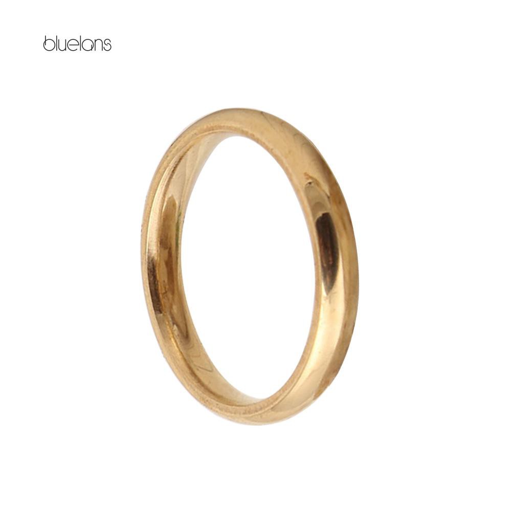 Nhẫn Đôi Thiết Kế Đơn Giản Thời Trang Cho Nam Nữ