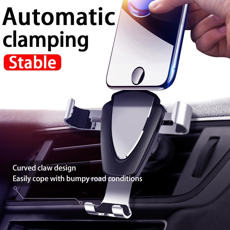 Giá Đỡ Điện Thoại Trên Xe Hơi Xoay 360 Độ Tiện Dụng° Giá Đỡ Kim Loại Chuyên Dụng Cho Xe Hơi