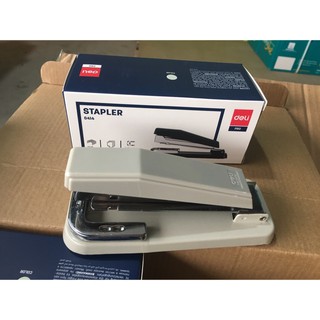 Máy bấm kim xoay 3 chiều Deli 0414