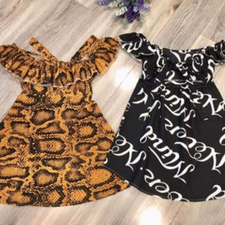 váy trễ vai dễ thương chọn mẫu