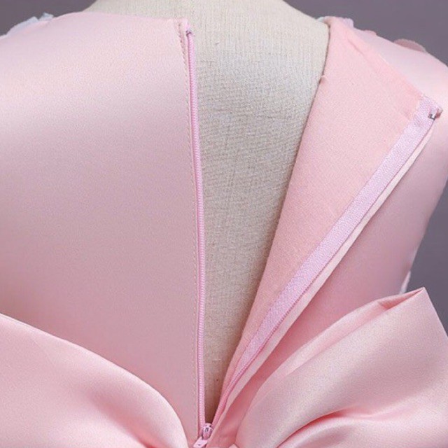 Đầm Công Chúa Cao Cấp TiNa’s House: Kiểu Sát Nách, Phối Hoa vs Chân Váy Nhiều Tầng Họa Tiết Cầu Vồng Cho Bé Từ 0-05Tuổi.