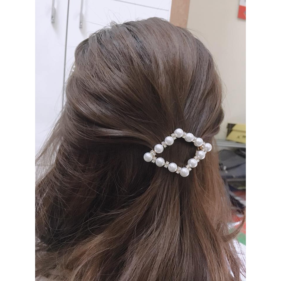 Kẹp tóc nữ đính ngọc trai xinh xắn,sang chảnh giá siêu yêu