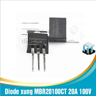 Combo 2 con Diode xung MBR20100CT 20A 100V