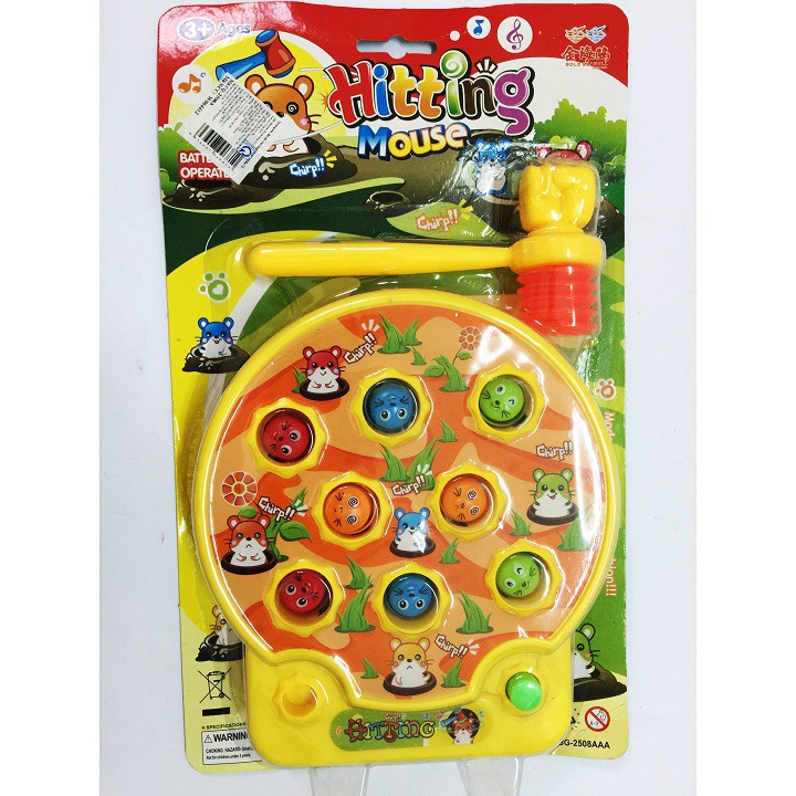🔥FREESHIP 50K🔥 ĐỒ CHƠI ĐẬP CHUỘT HITTING MOUSE THÔNG MINH CHO BÉ CÓ NHẠC, NHIỀU MÀU LỰA CHỌN, TĂNG KHẢ NĂNG PHẢN XẠ