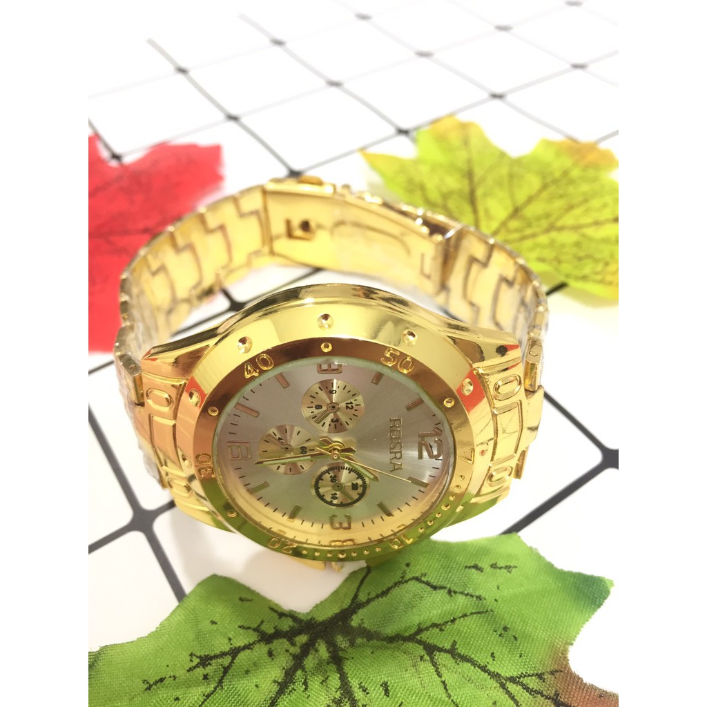 Đồng hồ thời trang nam nữ Rosra ZO55 mặt trắng cực đẹp | BigBuy360 - bigbuy360.vn