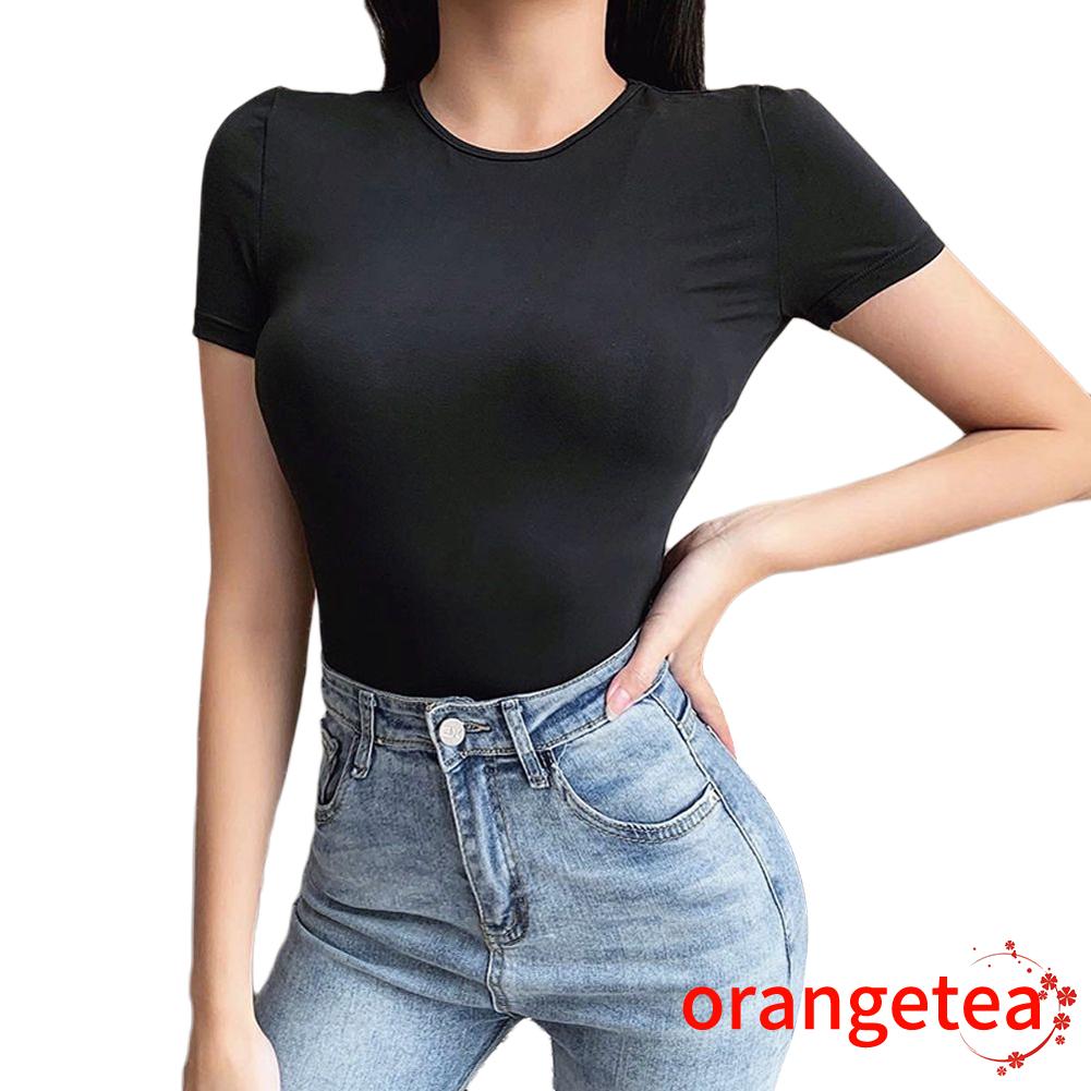 Jumpsuit Tay Ngắn Màu Đen Thiết Kế Hở Lưng Quyến Rũ