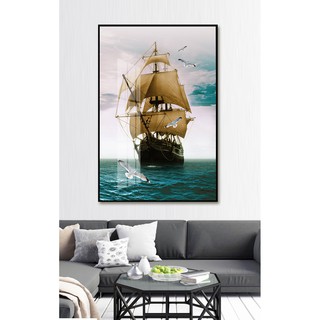 Tranh canvas treo tường thuận buồm xuôi gió VIP462- 40 x 60 cm