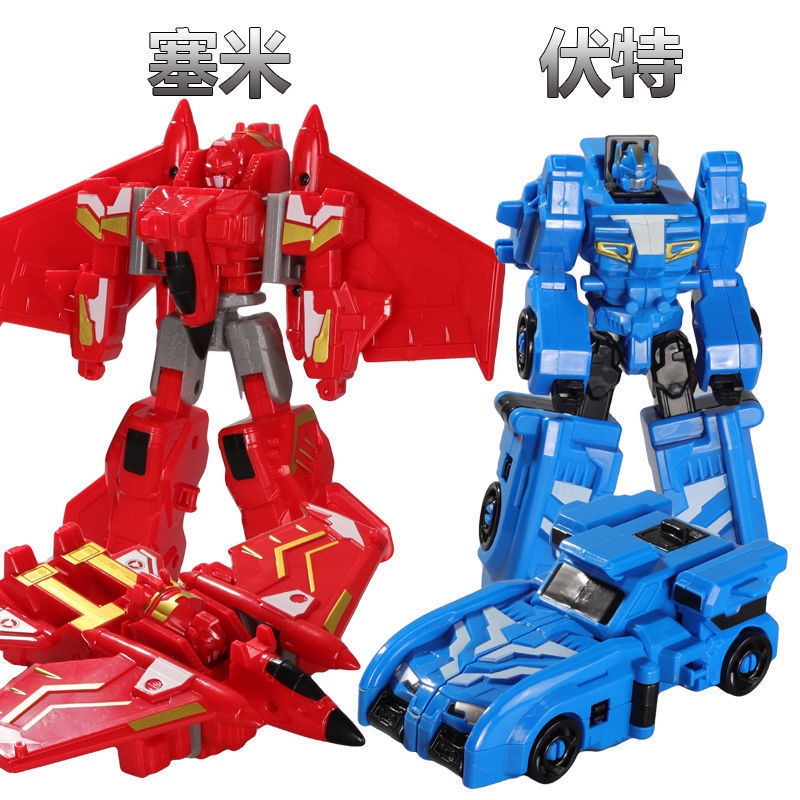 Đồ Chơi Xe Hơi Robot Biến Hình Mini x Mecha Ford Boy King Kong Fit +!