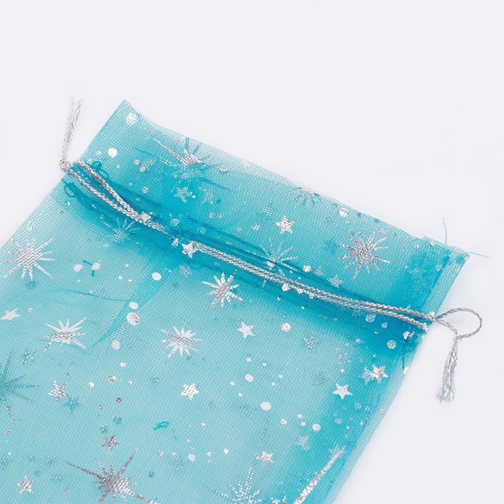 Set 50 Túi Đựng Quà Giáng Sinh / Đám Cưới Hình Ngôi Sao Nhiều Màu Sắc