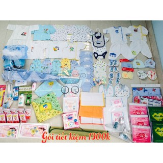 COMBO SET ĐỒ SƠ SINH ĐẦY ĐỦ MÙA HÈ