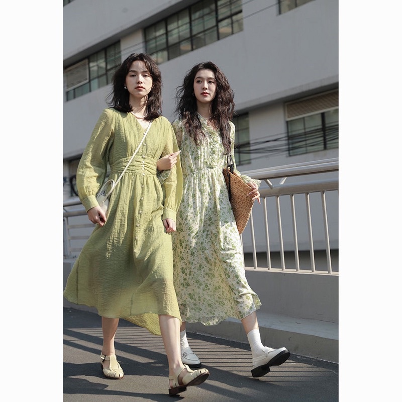 Váy dài nàng thơ thiết kế