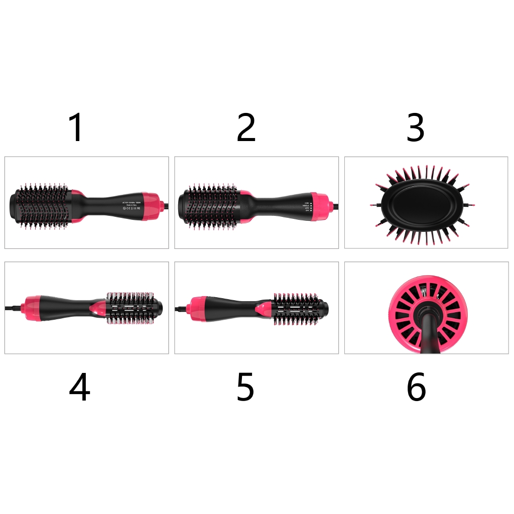 3 IN 1 One Step Hair Straightener Hair Dryer And Volumizer Hot Air Brush  Curler Beauty Styling | Shopee Việt Nam