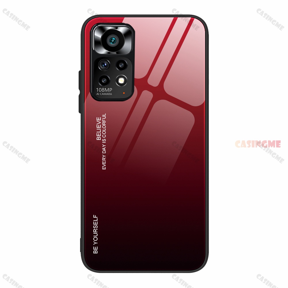 Ốp Điện Thoại Kính Cường Lực Chống Sốc Cho Xiaomi Redmi Note 11 11s 11Pro Note11 Pro Note11Pro + plus Global 4G 5G